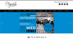 Desktop Screenshot of negrachatangoclub.com